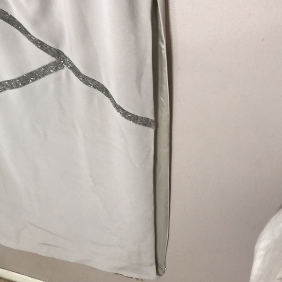 Vintage Niteline Della Roufogali long dress with beaded details size 10 - Picture 10 of 14